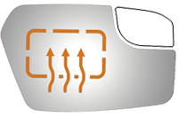 SIDE VIEW MIRROR HEATED